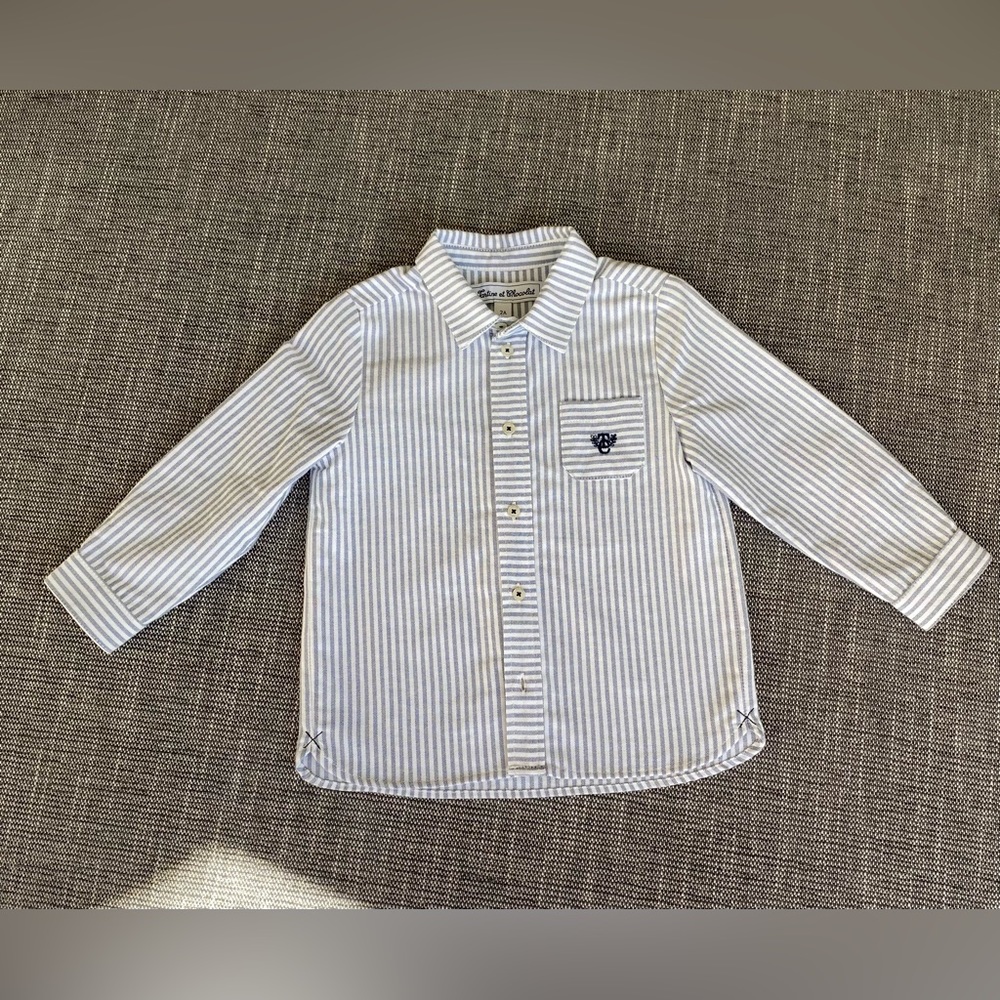Tartin Et Chocolat toddler boy shirt, 2T, new